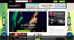 Desktop Screenshot of lecce.nightguide.it