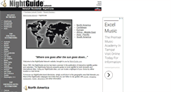 Desktop Screenshot of nightguide.com