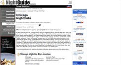 Desktop Screenshot of chicago.nightguide.com