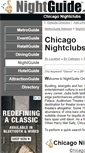 Mobile Screenshot of chicago.nightguide.com