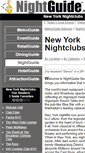 Mobile Screenshot of new.york.nightguide.com