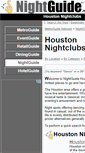 Mobile Screenshot of houston.nightguide.com